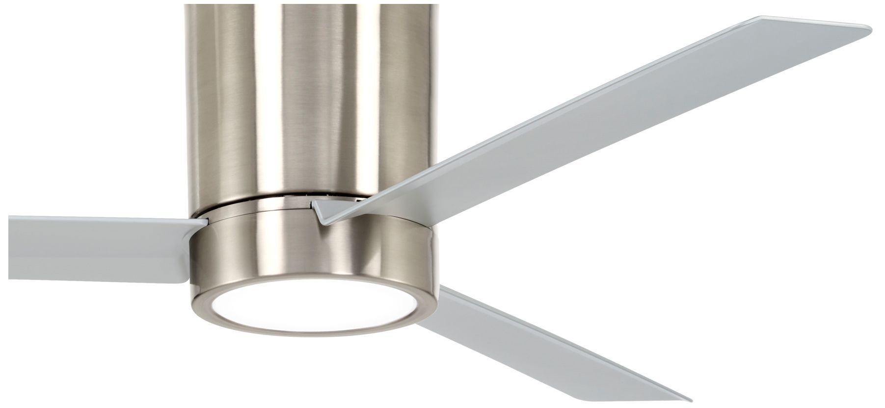 Image 6 Minka-Aire Roto Flush 52-inch LED Brushed Nickel Flush Mount Ceiling Fan more views