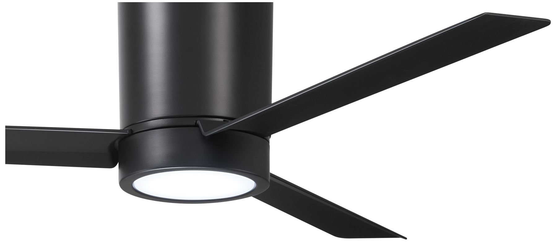 Image 5 Minka-Aire Roto Flush 52-inch LED Coal Black Flush Mount Ceiling Fan more views