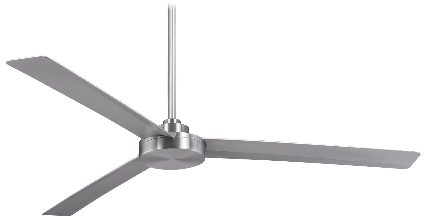 Image 5 Minka Aire Roto XL 62-inch Brushed Aluminum Outdoor Ceiling Fan more views