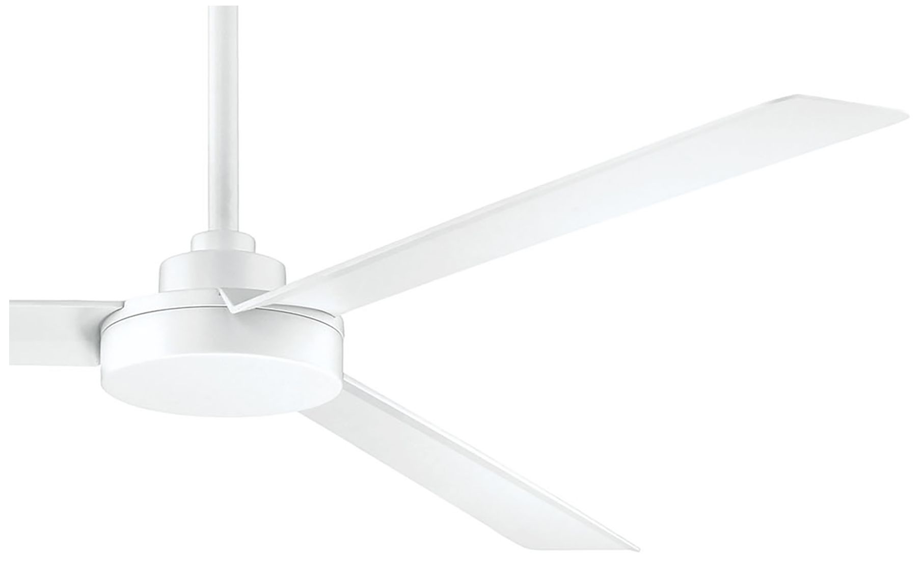 Image 5 Minka Aire Roto XL 62-inch Flat White Outdoor Ceiling Fan more views