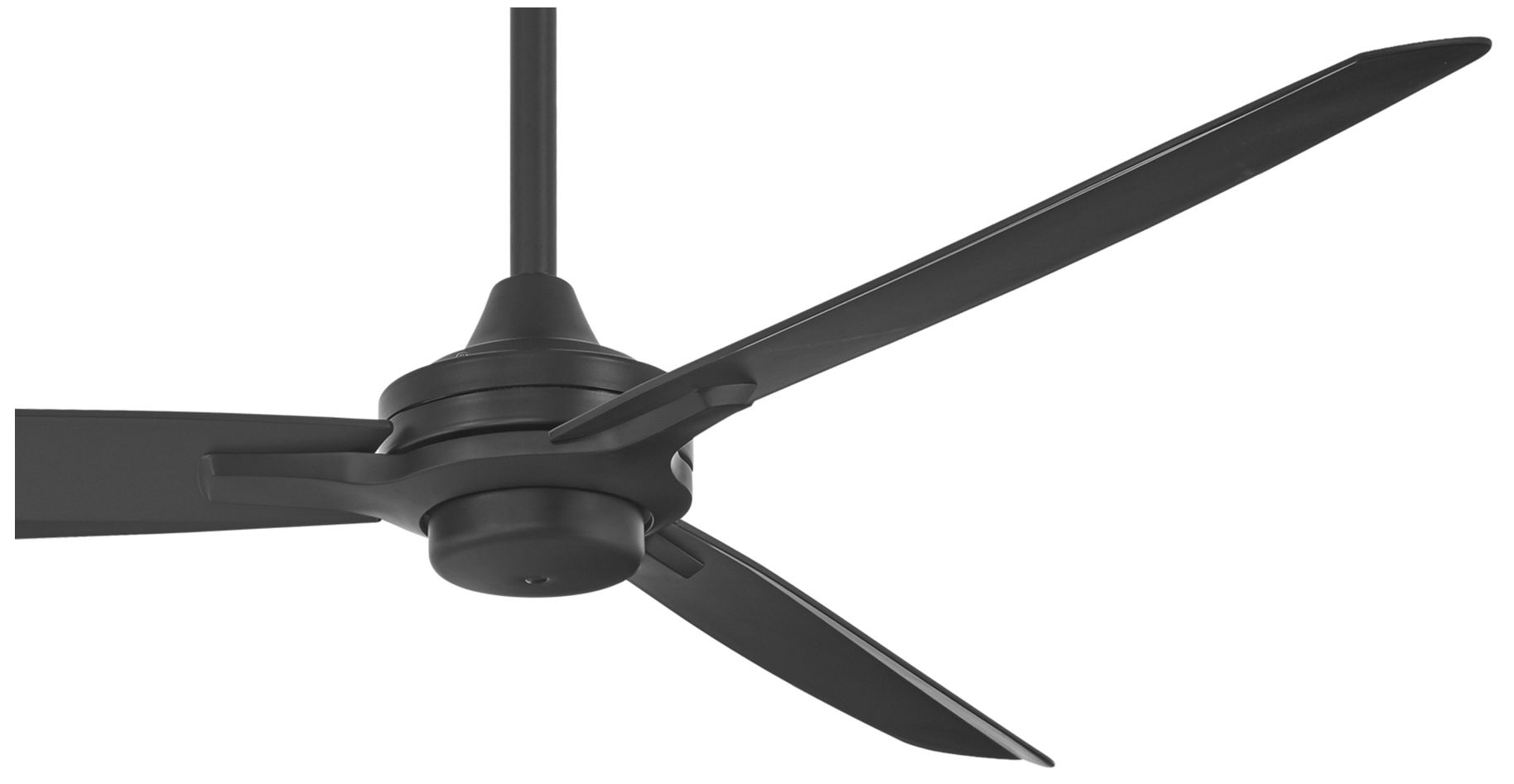 Image 7 Minka Aire Rudolph Wet 60-In Outdoor Black Ceiling Fan with Remote Control more views