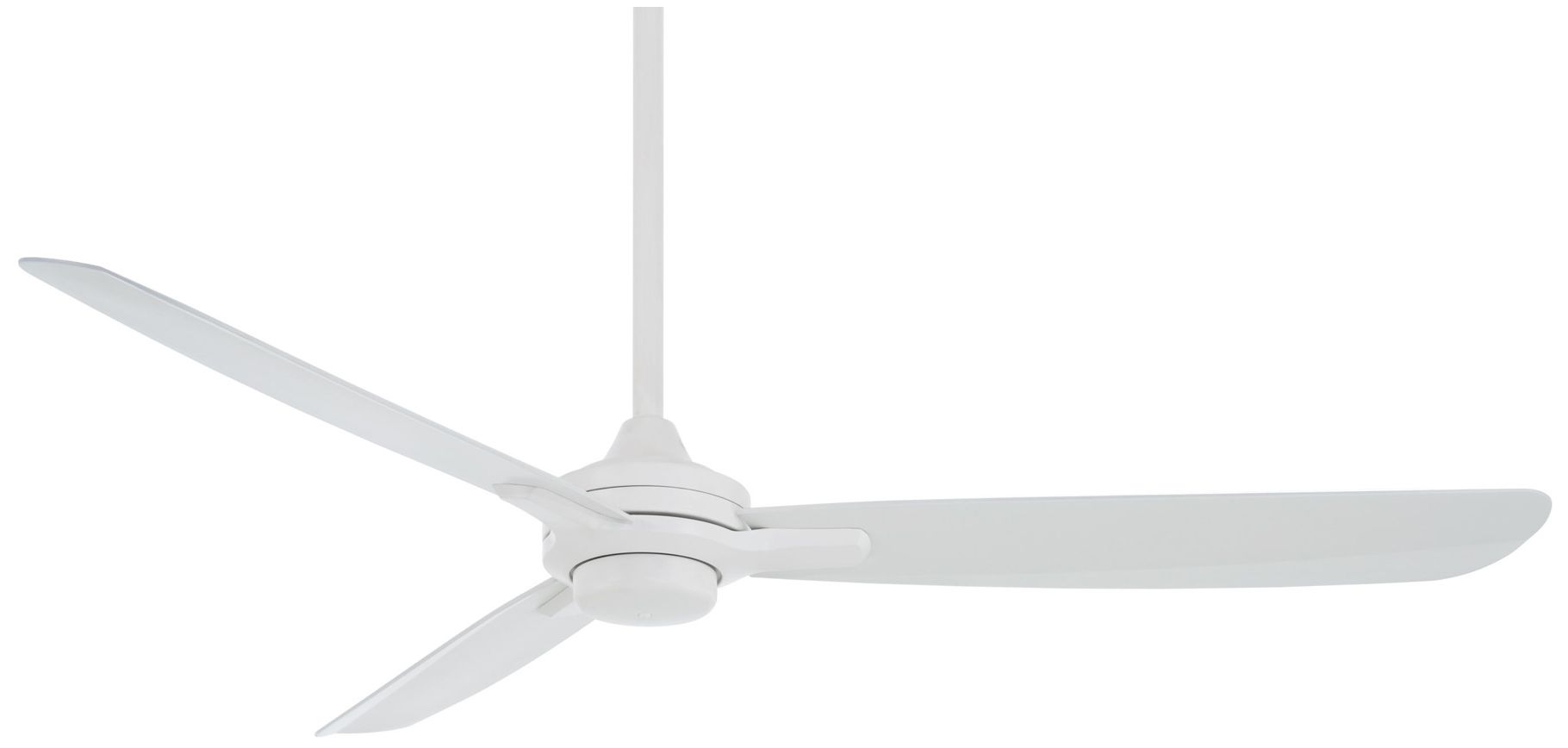 Image 3 Minka Aire Rudolph Wet 60-In Outdoor Flat White Ceiling Fan with Remote