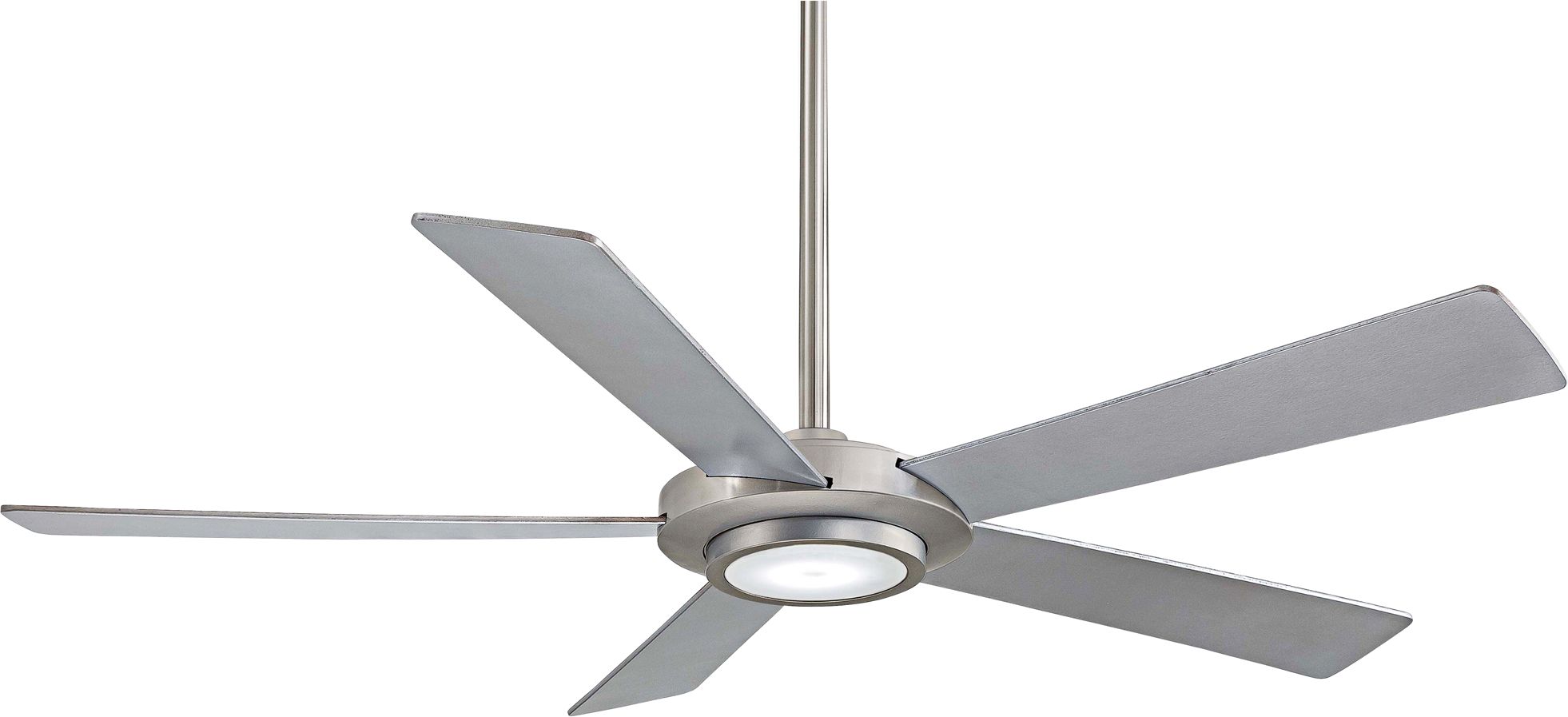 Image 2 Minka Aire Sabot 52-inch LED Brushed Nickel Ceiling Fan