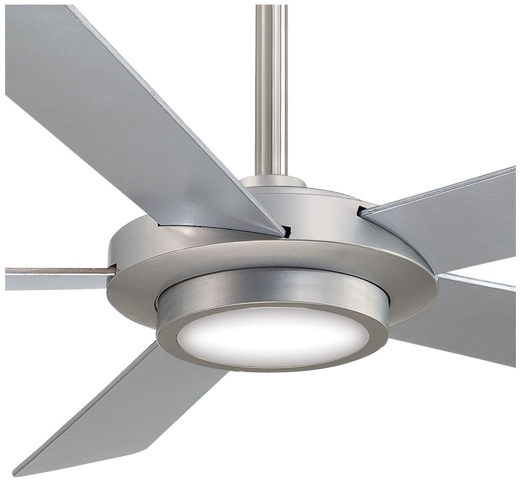 Image 3 Minka Aire Sabot 52-inch LED Brushed Nickel Ceiling Fan more views