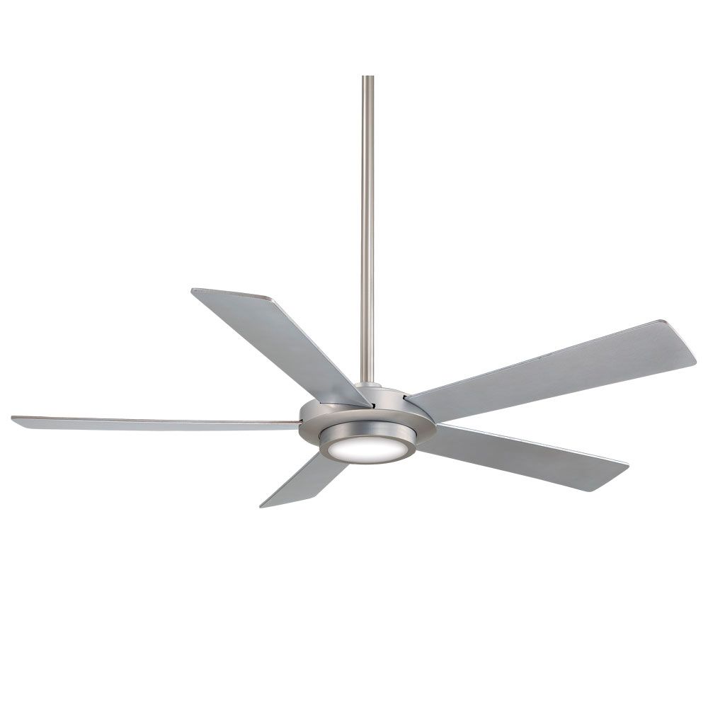 Image 6 Minka Aire Sabot 52-inch LED Brushed Nickel Ceiling Fan more views