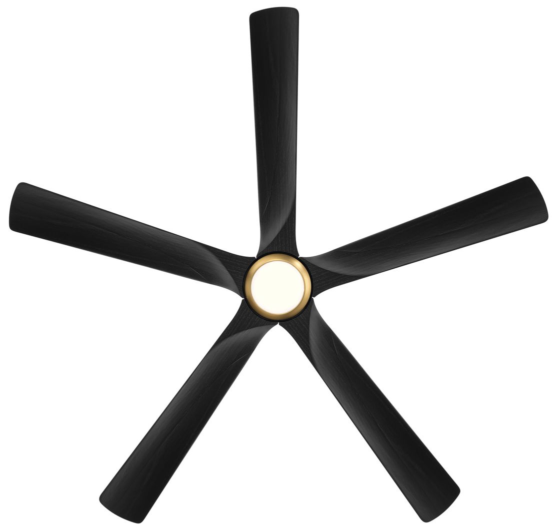 Image 3 Minka Aire Seressa 56-in CCT LED Brass C more views