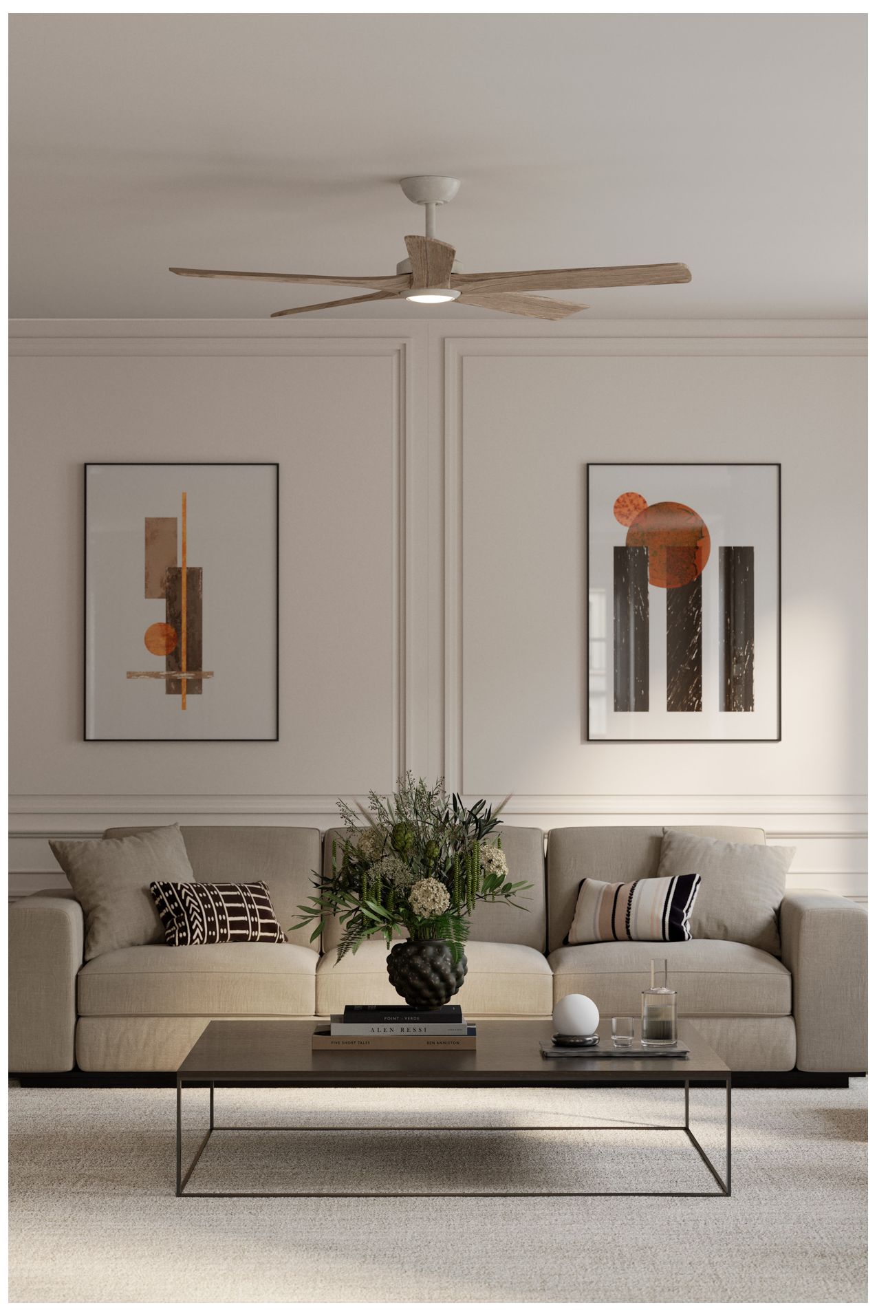 Image 4 Minka Aire Seressa 56-in CCT LED White C more views