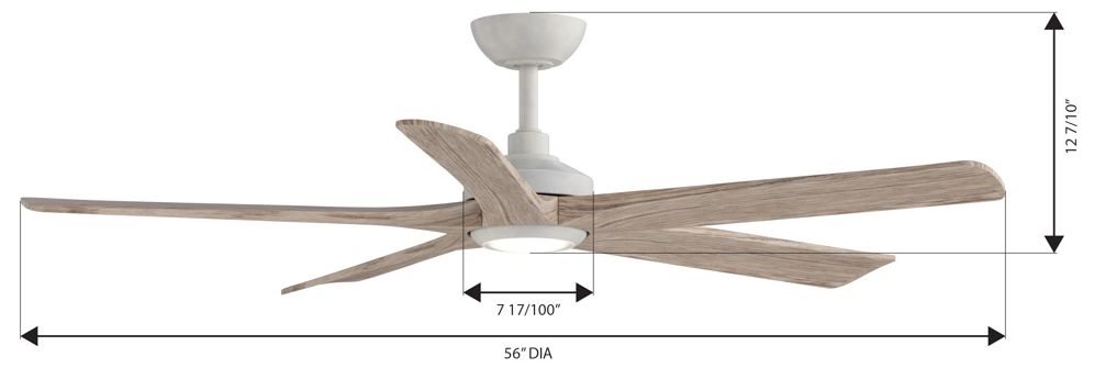 Image 7 Minka Aire Seressa 56-in CCT LED White C more views