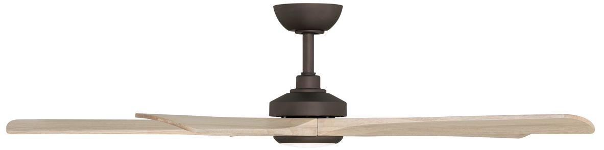 Image 6 Minka Aire Seressa 56in CCT LED Dark Bronze Cover Patio 5-Blade Ceiling Fan more views