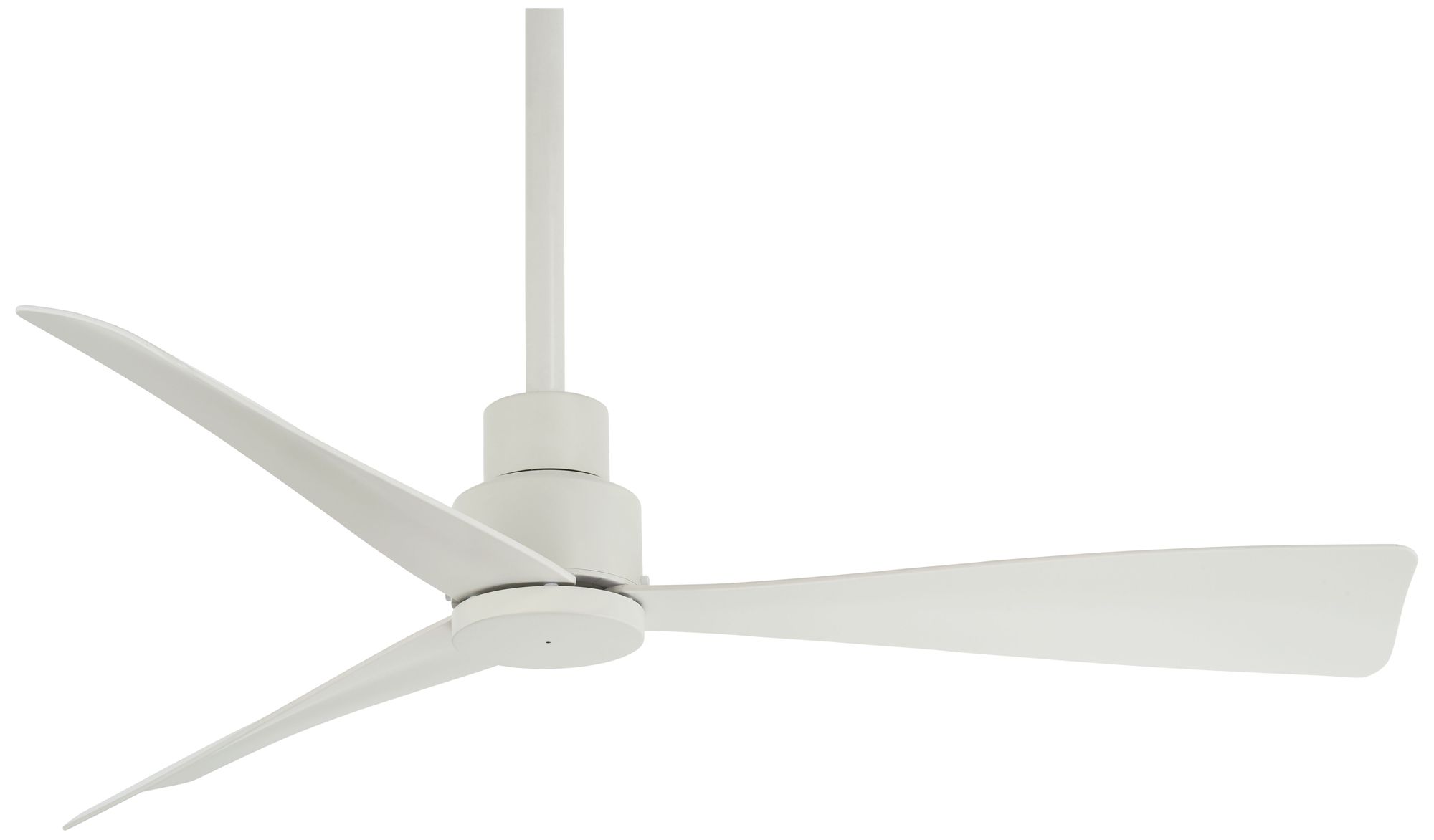 Minka Aire Simple 44-inch Flat White Outdoor Ceiling Fan