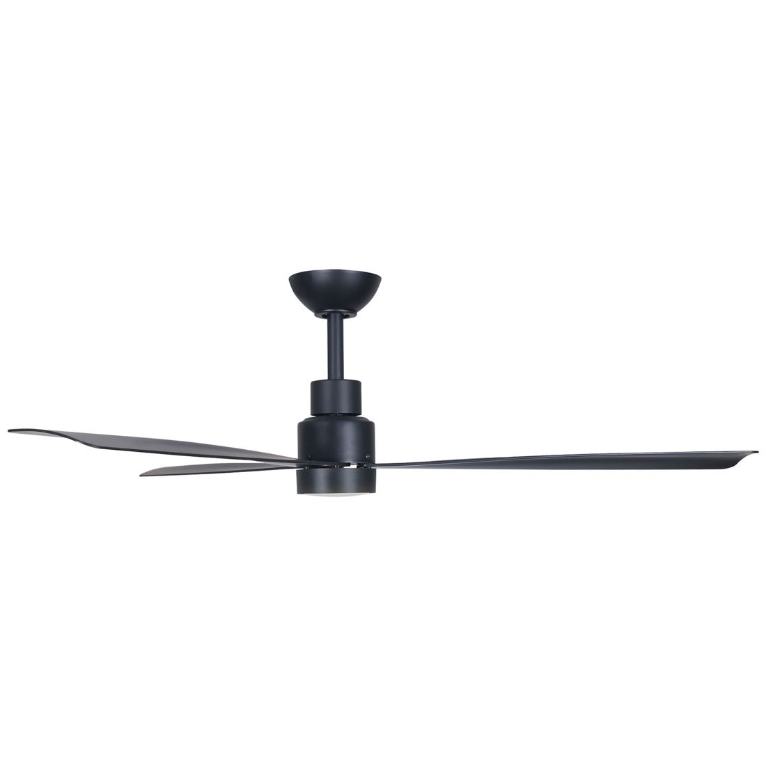 Thumbnail3 of Minka-Aire Simple 52-in LED Coal Black Outdoor 3-Blade Ceiling Fan more views