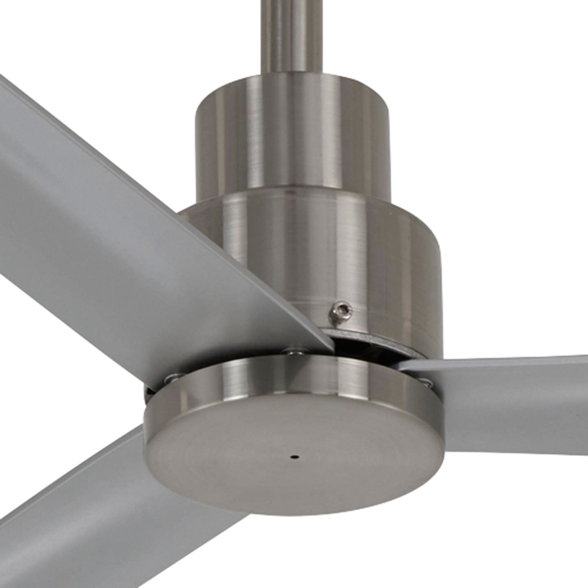 Image 3 Minka Aire Simple 52-inch Brushed Nickel Outdoor Ceiling Fan more views