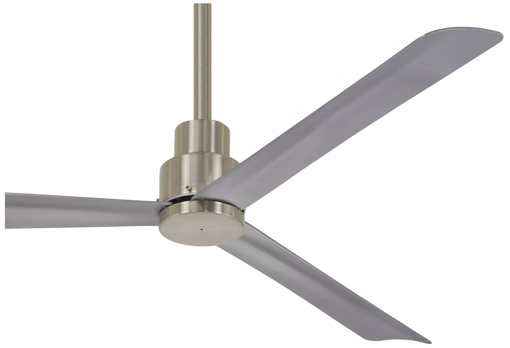 Image 5 Minka Aire Simple 52-inch Brushed Nickel Outdoor Ceiling Fan more views
