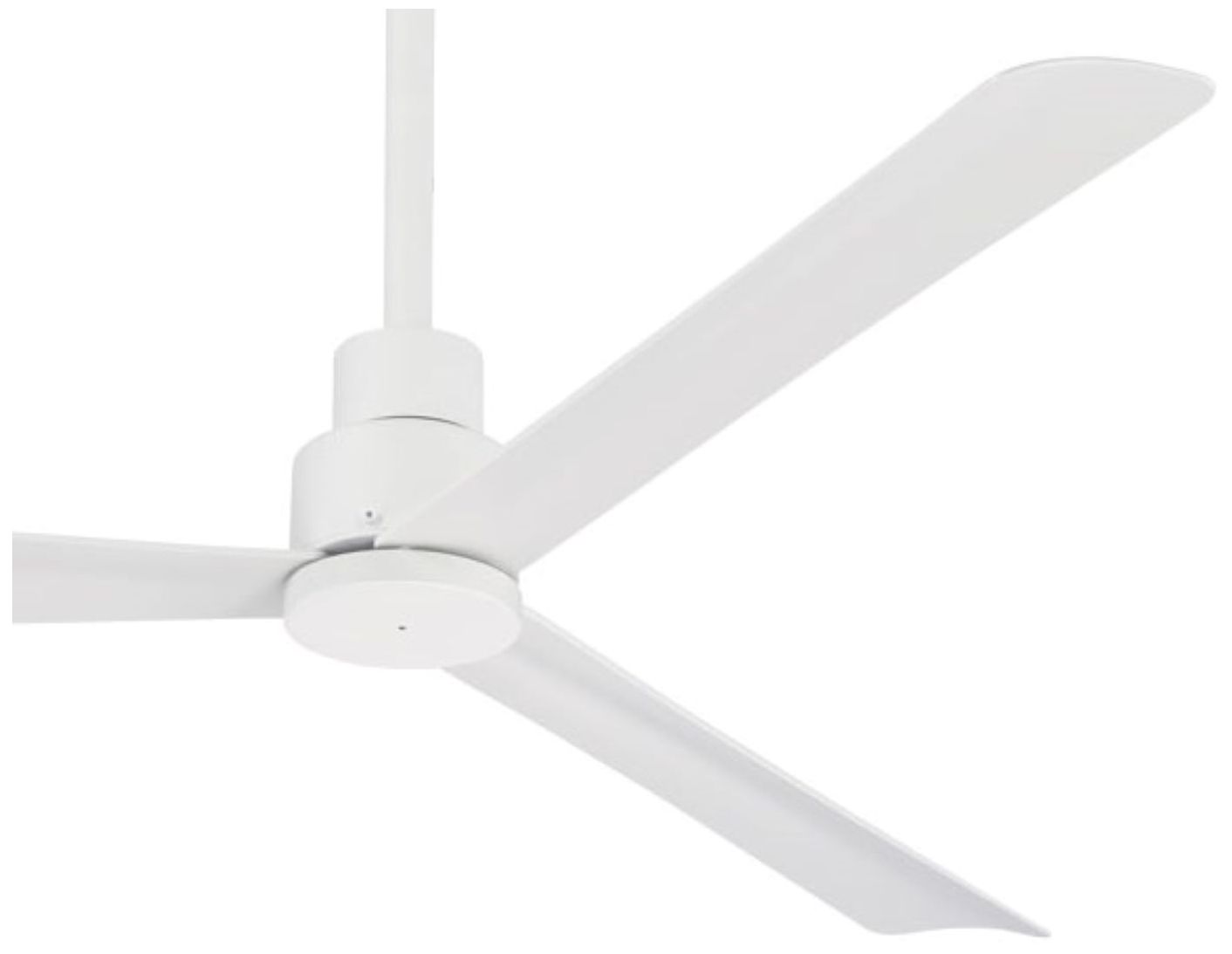 Image 7 Minka Aire Simple 52-inch Flat White Outdoor Ceiling Fan more views