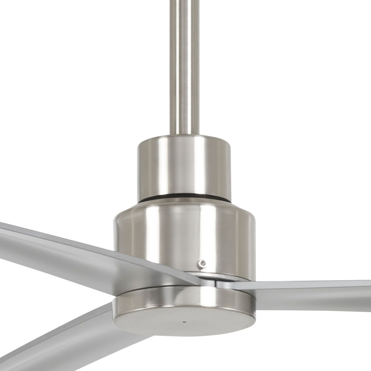 Image 3 Minka-Aire Simple 65-inch LED Brushed Nickel Indoor-Outdoor Ceiling Fan more views