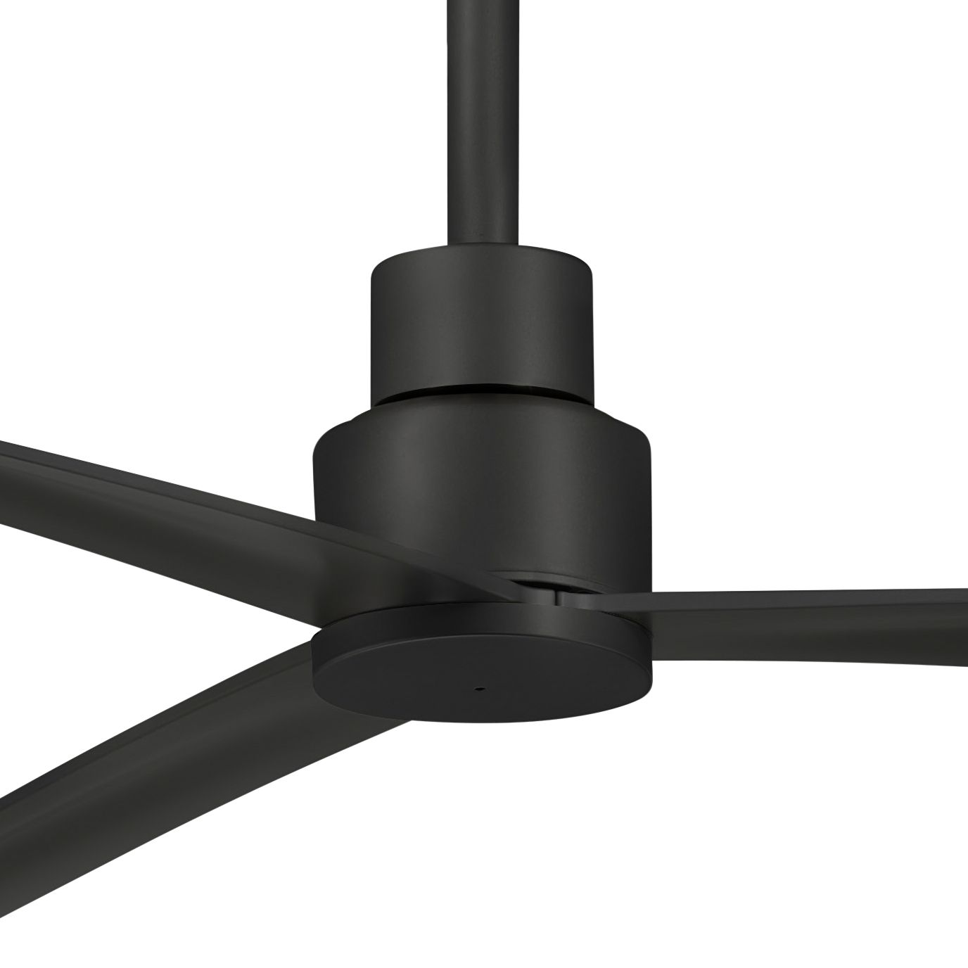 Image 3 Minka-Aire Simple 65-inch LED Coal Black Outdoor Ceiling Fan with Remote more views