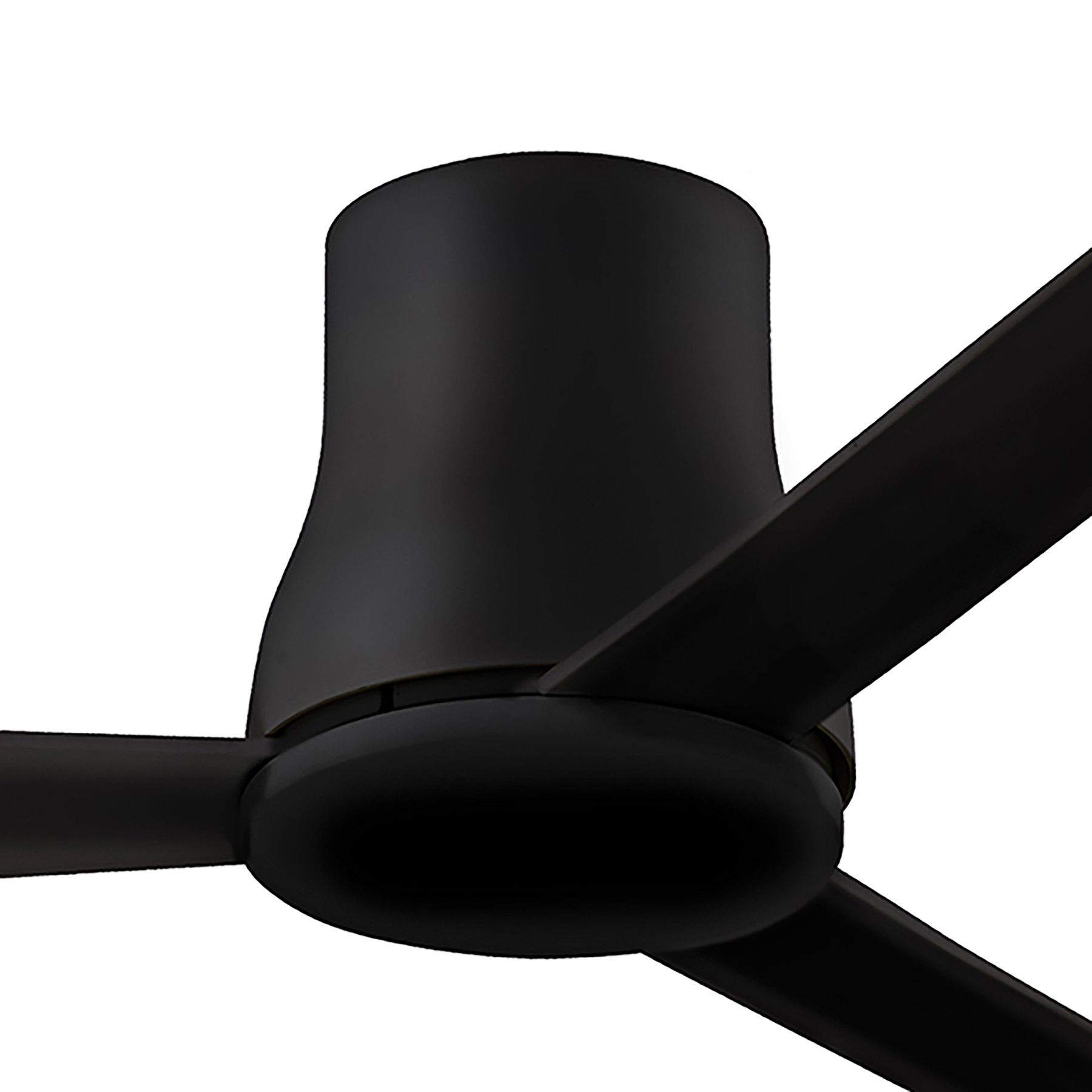 Image 4 Minka Aire Simple Flush 52-Inch Black Hugger Ceiling Fan more views