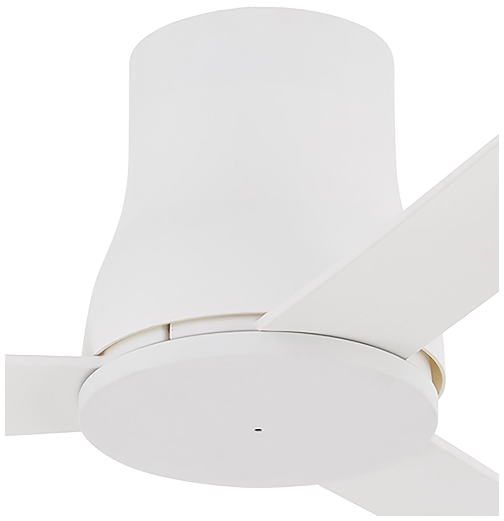 Image 4 Minka Aire Simple Flush 52-Inch Flat White Hugger Ceiling Fan more views
