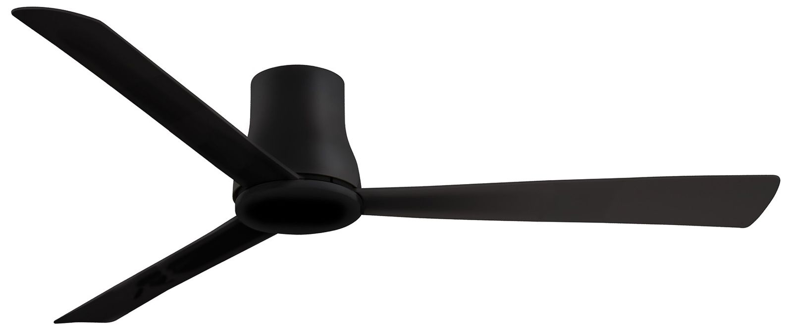 Image 3 Minka Aire Simple Flush 60-Inch Black Hugger Ceiling Fan