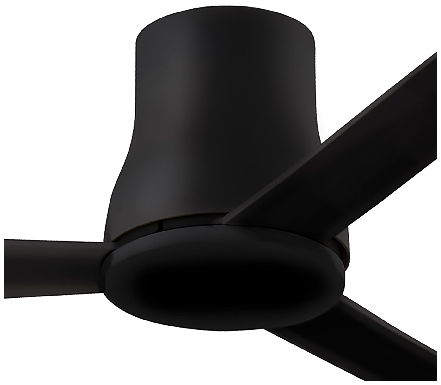Image 4 Minka Aire Simple Flush 60-Inch Black Hugger Ceiling Fan more views