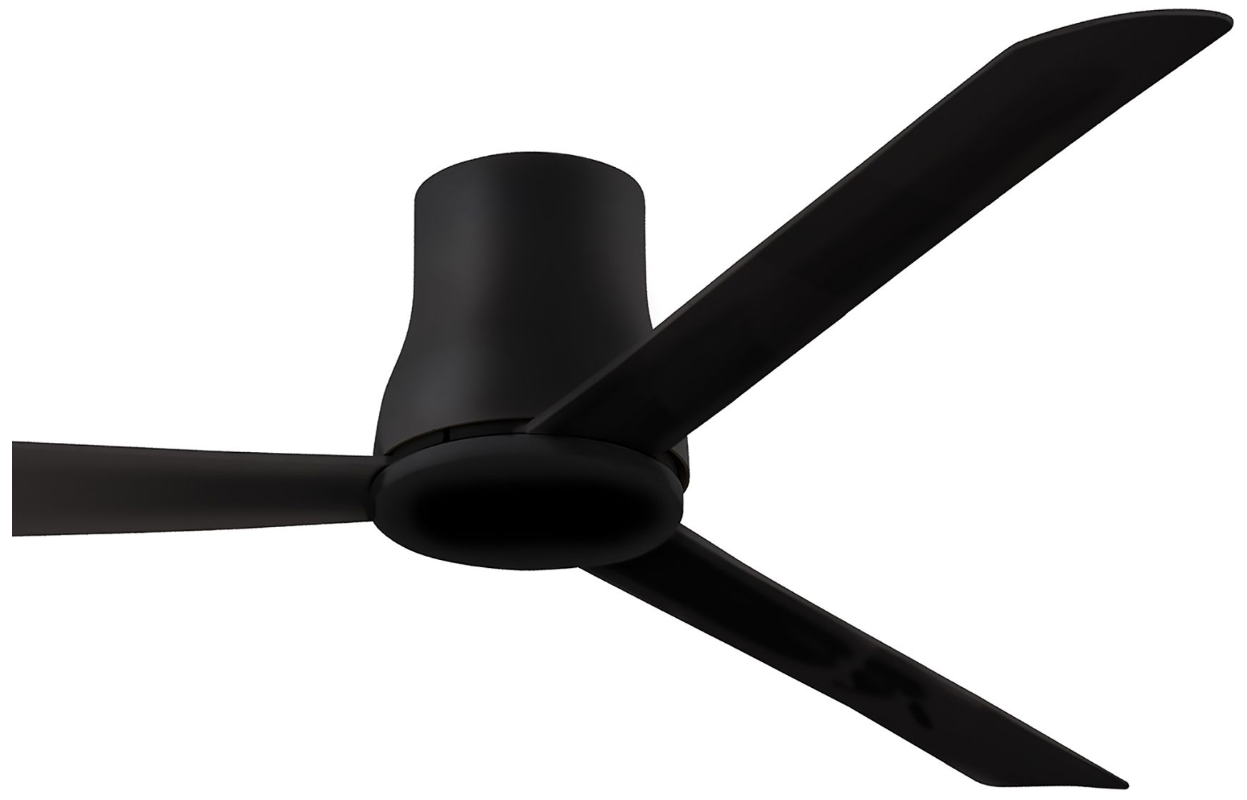 Image 5 Minka Aire Simple Flush 60-Inch Black Hugger Ceiling Fan more views
