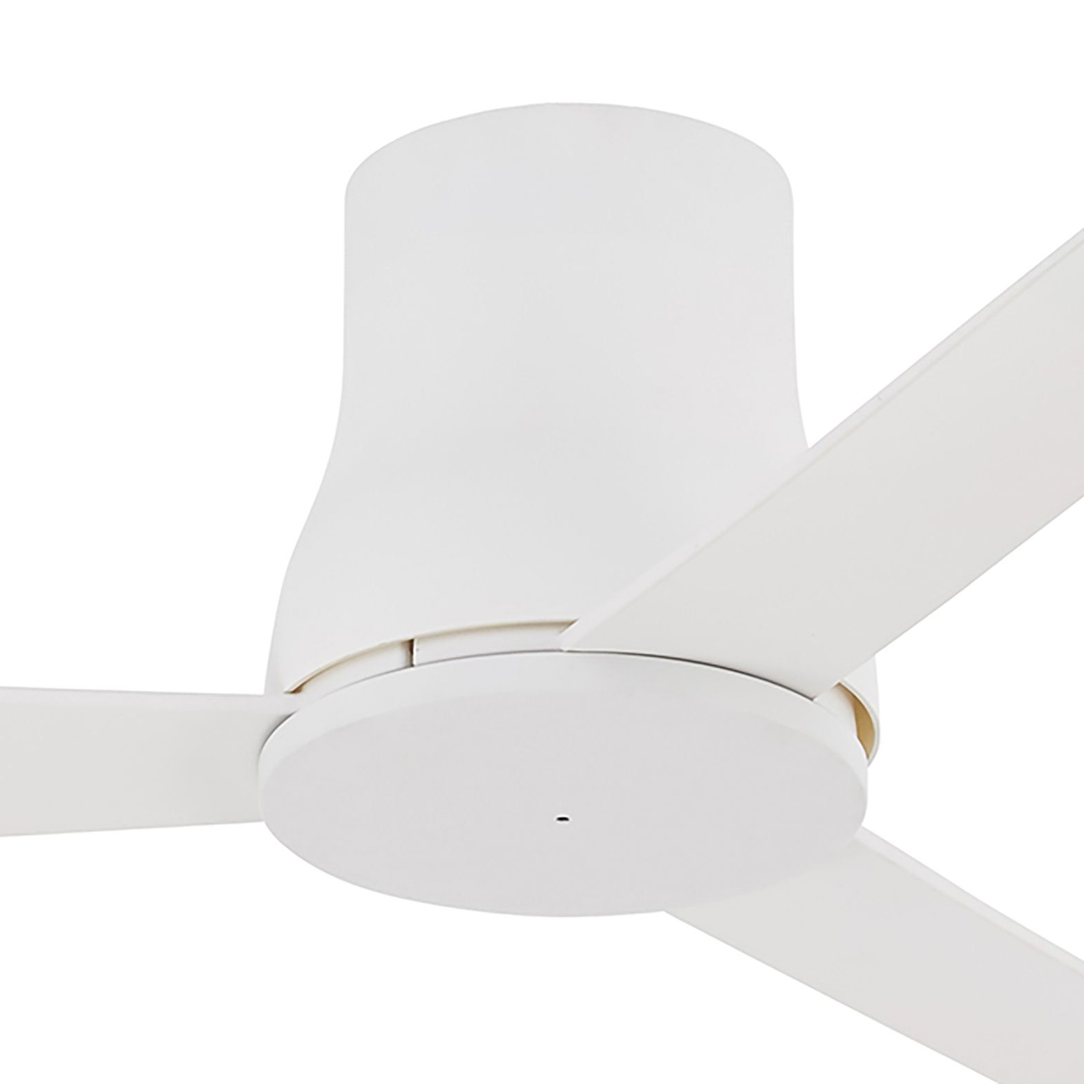 Image 4 Minka Aire Simple Flush 60-Inch Flat White Hugger Ceiling Fan more views