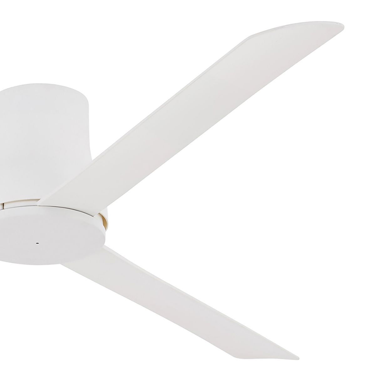 Image 5 Minka Aire Simple Flush 60-Inch Flat White Hugger Ceiling Fan more views