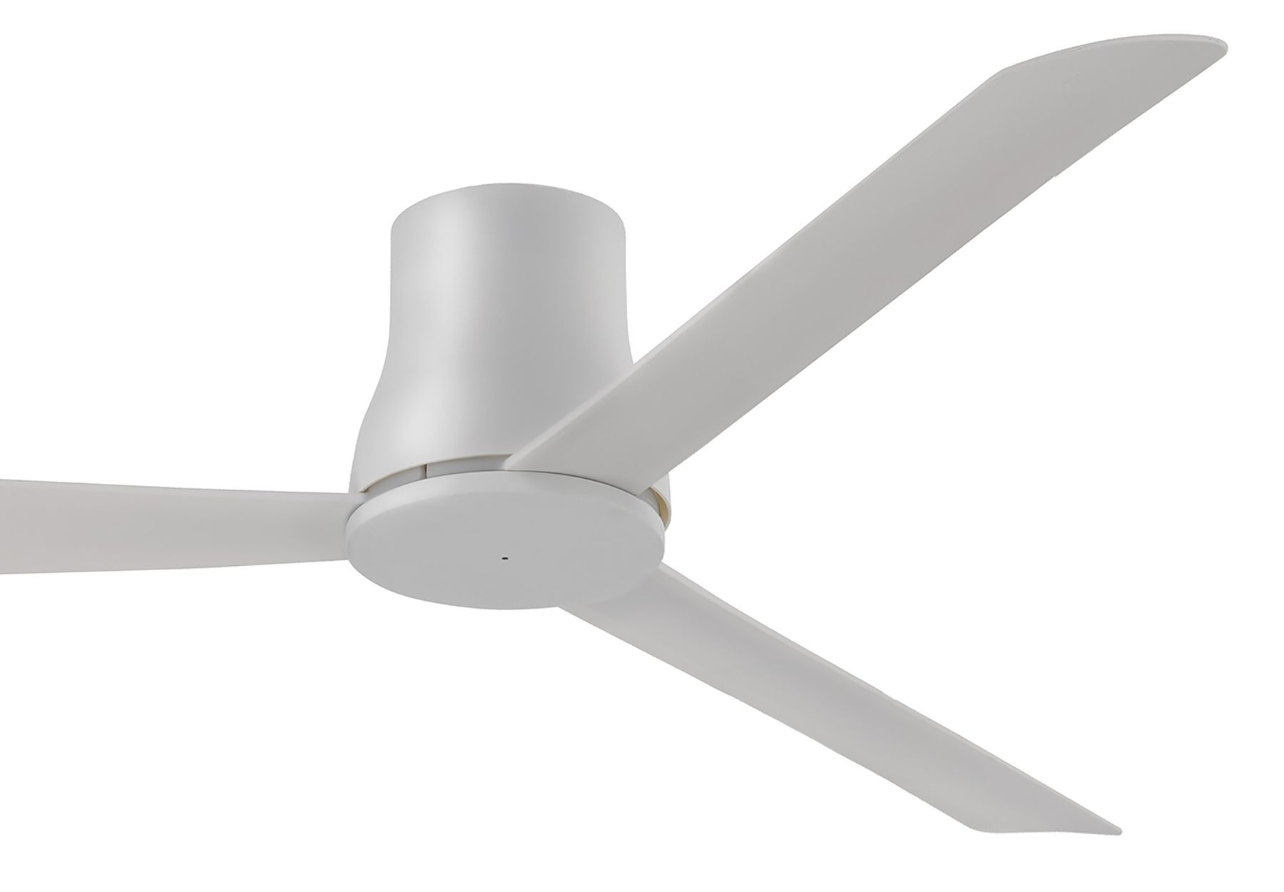 Minka Aire Simple Flush 60-Inch Grey Hugger Ceiling Fan in scene