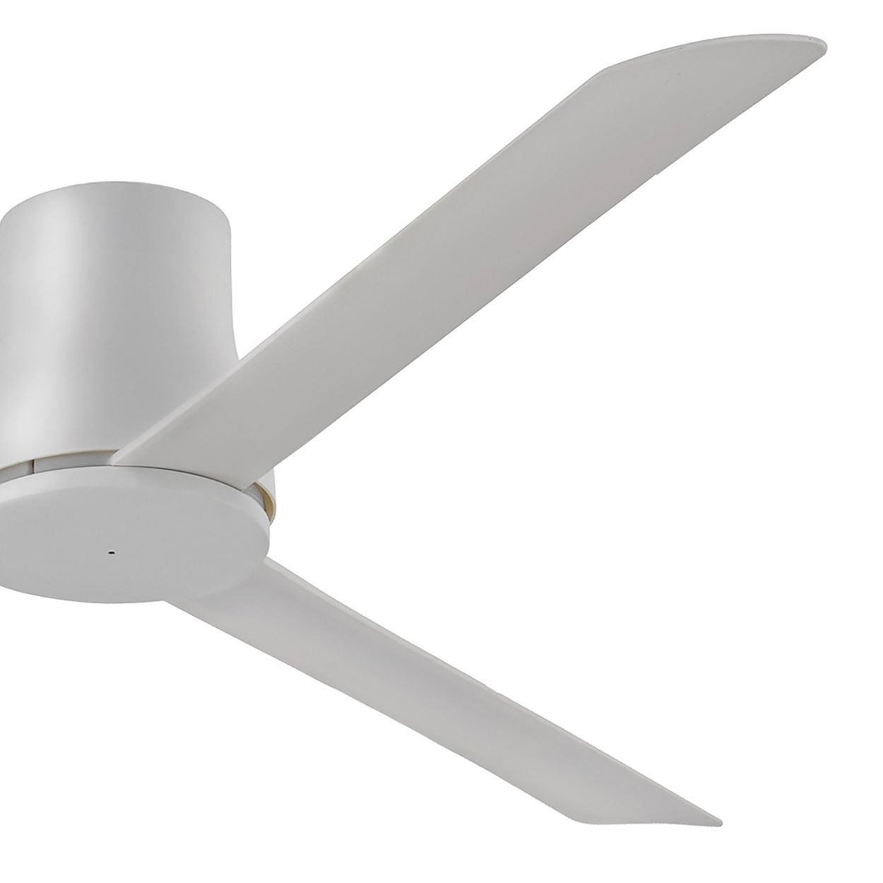 Minka Aire Simple Flush 60-Inch Grey Hugger Ceiling Fan in scene