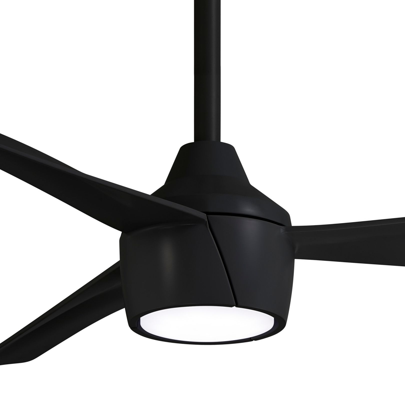 Image 3 Minka-Aire Skinnie 44-inch LED Coal Black Outdoor Ceiling Fan more views