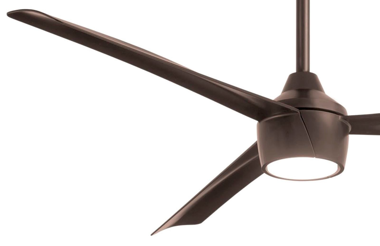 Minka Aire Skinnie 56-in LED Oil Rubbed Bronze Outdoor Ceiling Fan