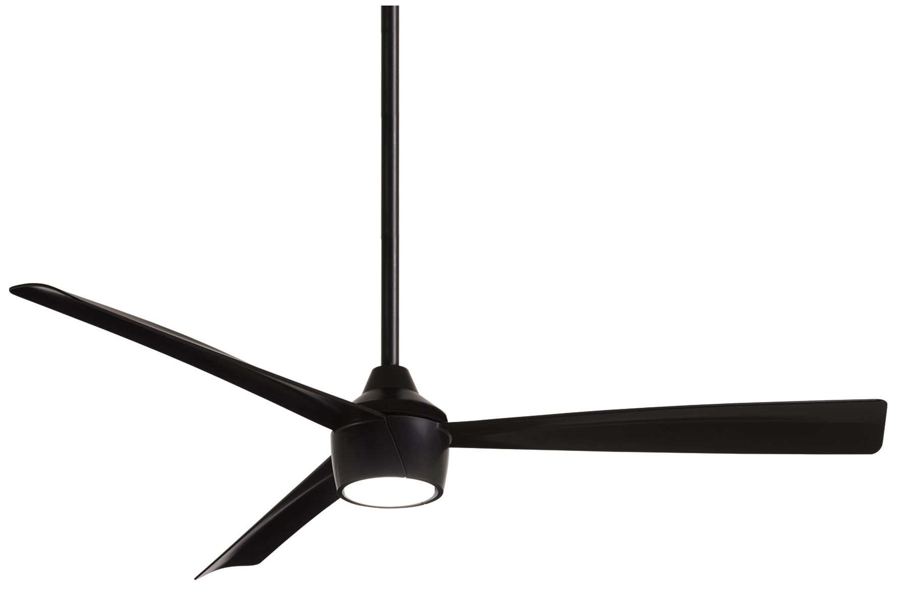 Minka Aire Skinnie 56-inch LED Black Outdoor Ceiling Fan