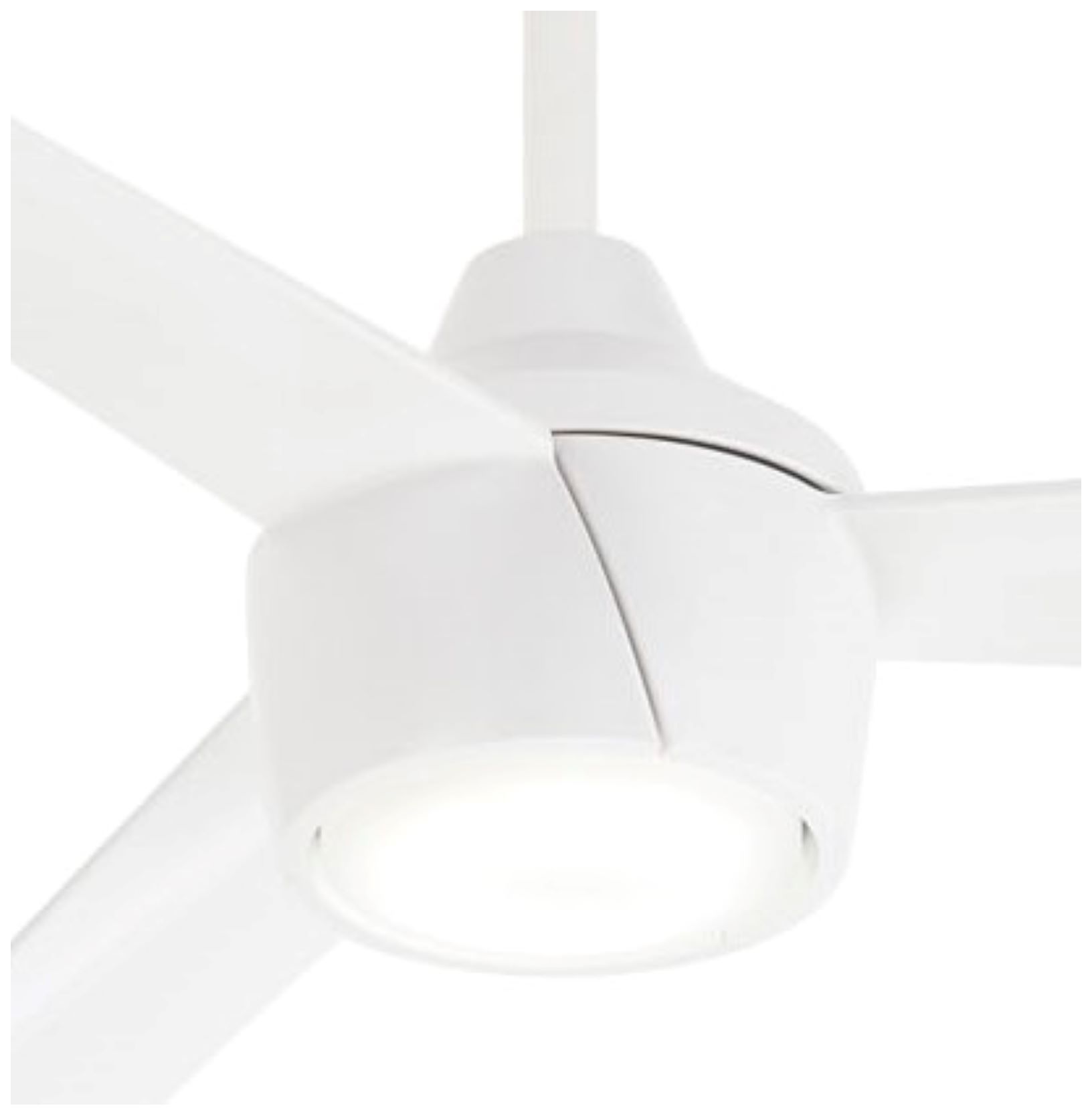 Image 3 Minka Aire Skinnie 56-inch LED Flat White Outdoor Ceiling Fan more views