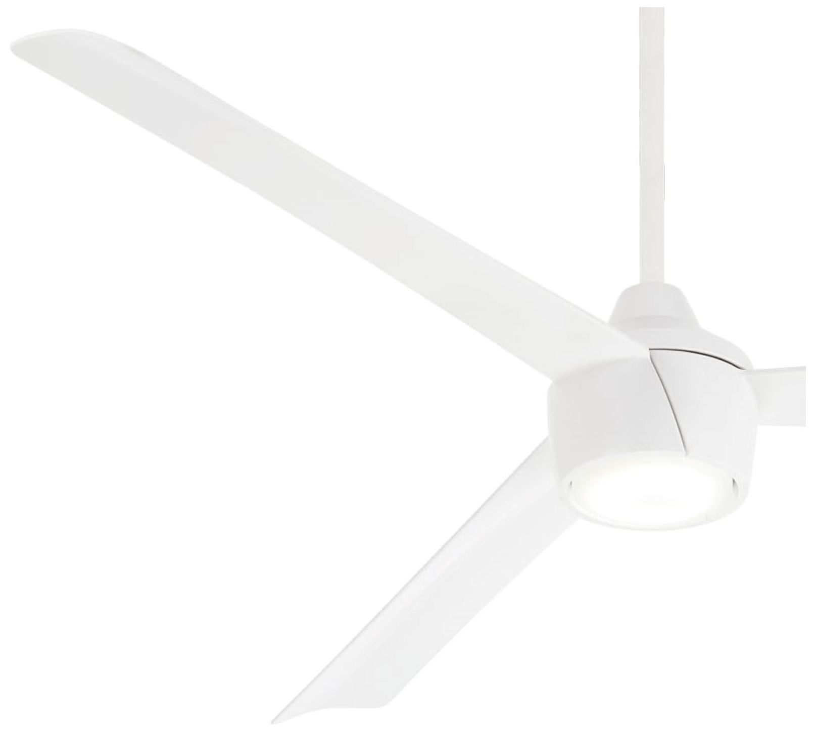 Image 4 Minka Aire Skinnie 56-inch LED Flat White Outdoor Ceiling Fan more views