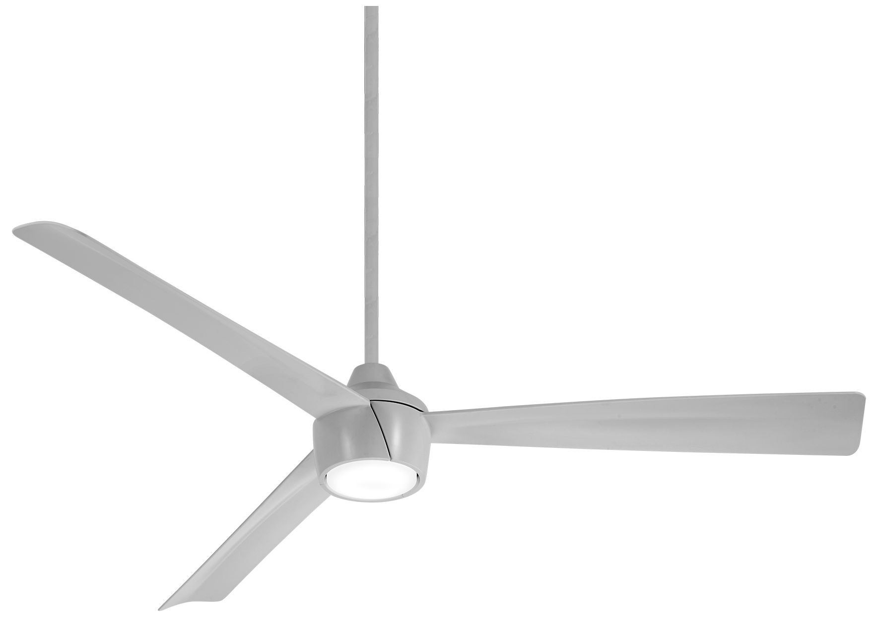 Image 2 Minka Aire Skinnie 56-inch LED Grey Outdoor Ceiling Fan