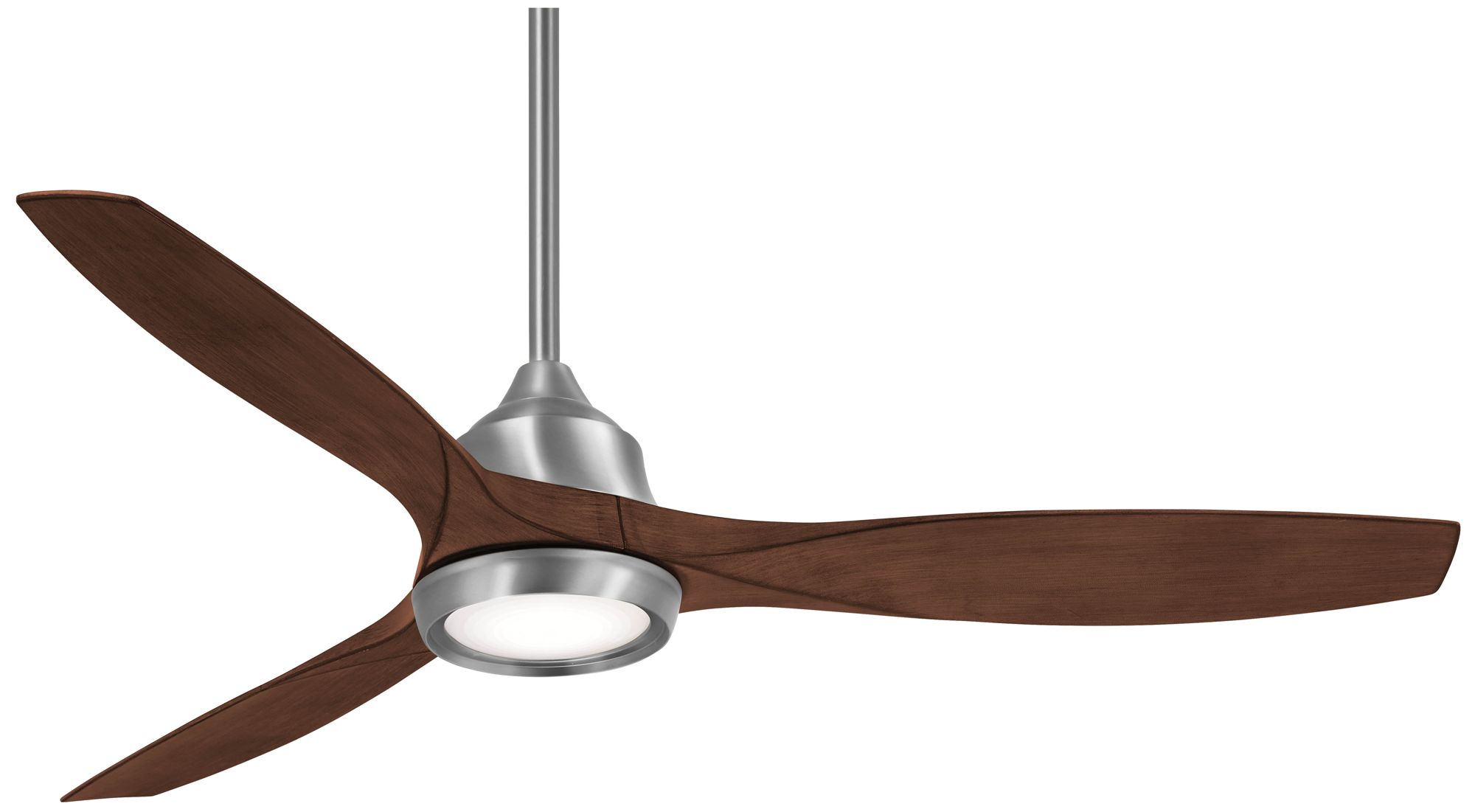 Image 2 Minka Aire Skyhawk 60-inch LED Brushed Nickel Indoor Ceiling Fan