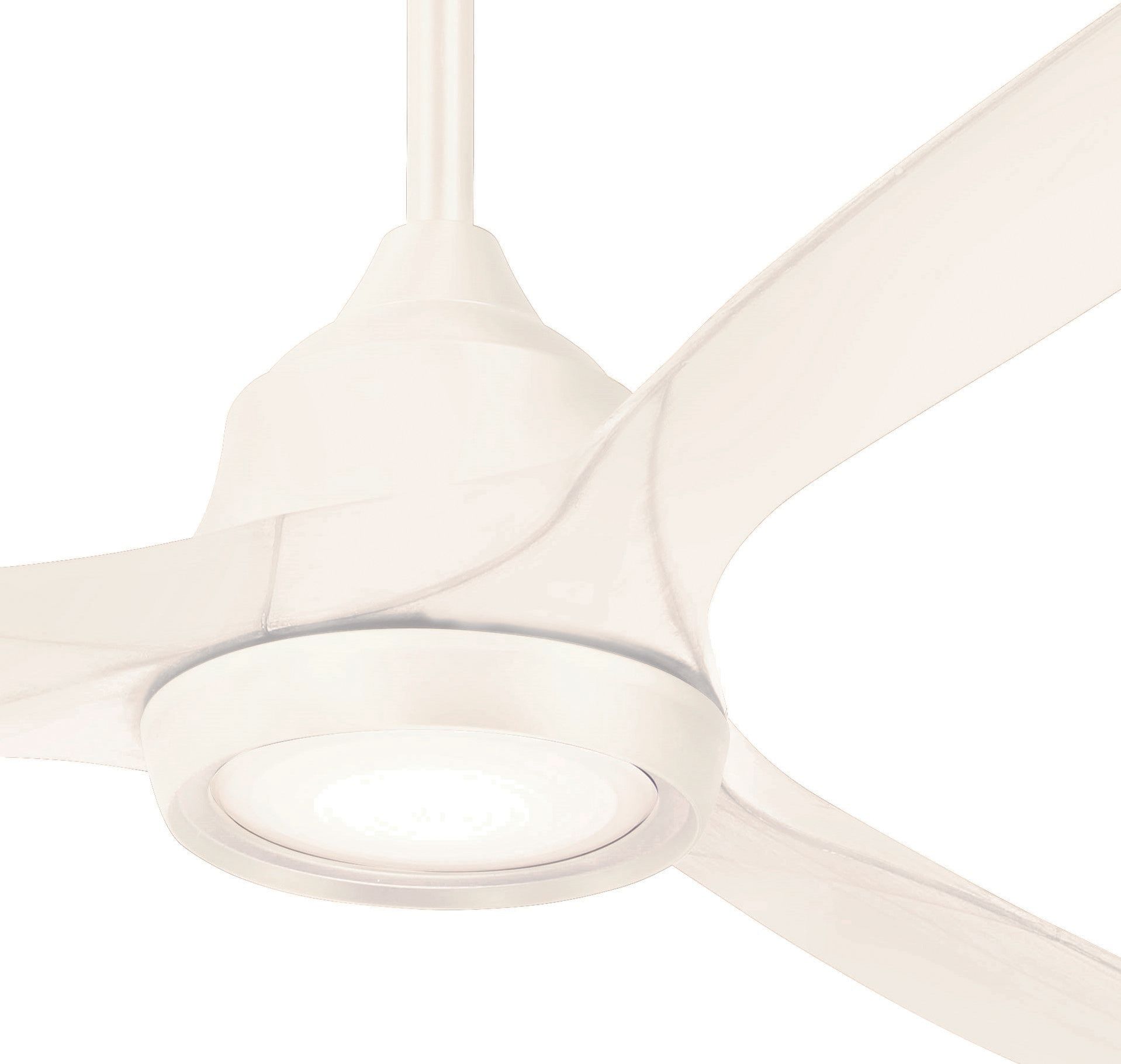 Minka Aire Skyhawk 60-inch LED Flat White Indoor Ceiling Fan