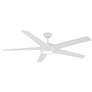 Minka-Aire Skymaster 64-inch LED Indoor Flat White Ceiling Fan