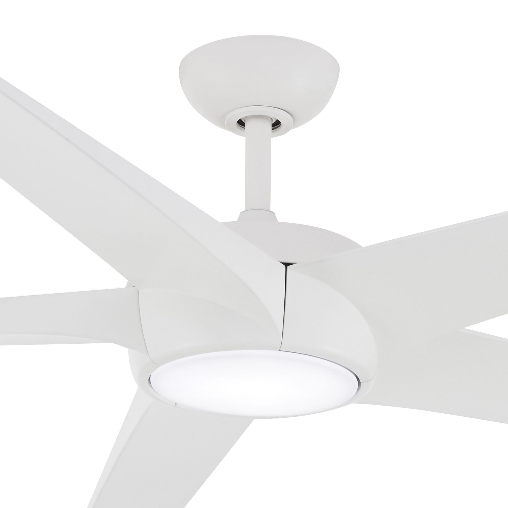 Thumbnail4 of Minka-Aire Skymaster 64-inch LED Indoor Flat White Ceiling Fan more views