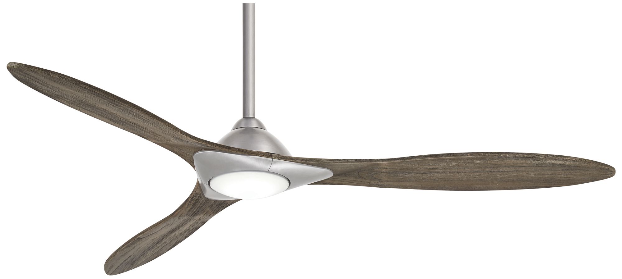 Image 2 Minka Aire Sleek 60-inch LED Brushed Nickel Indoor Ceiling Fan