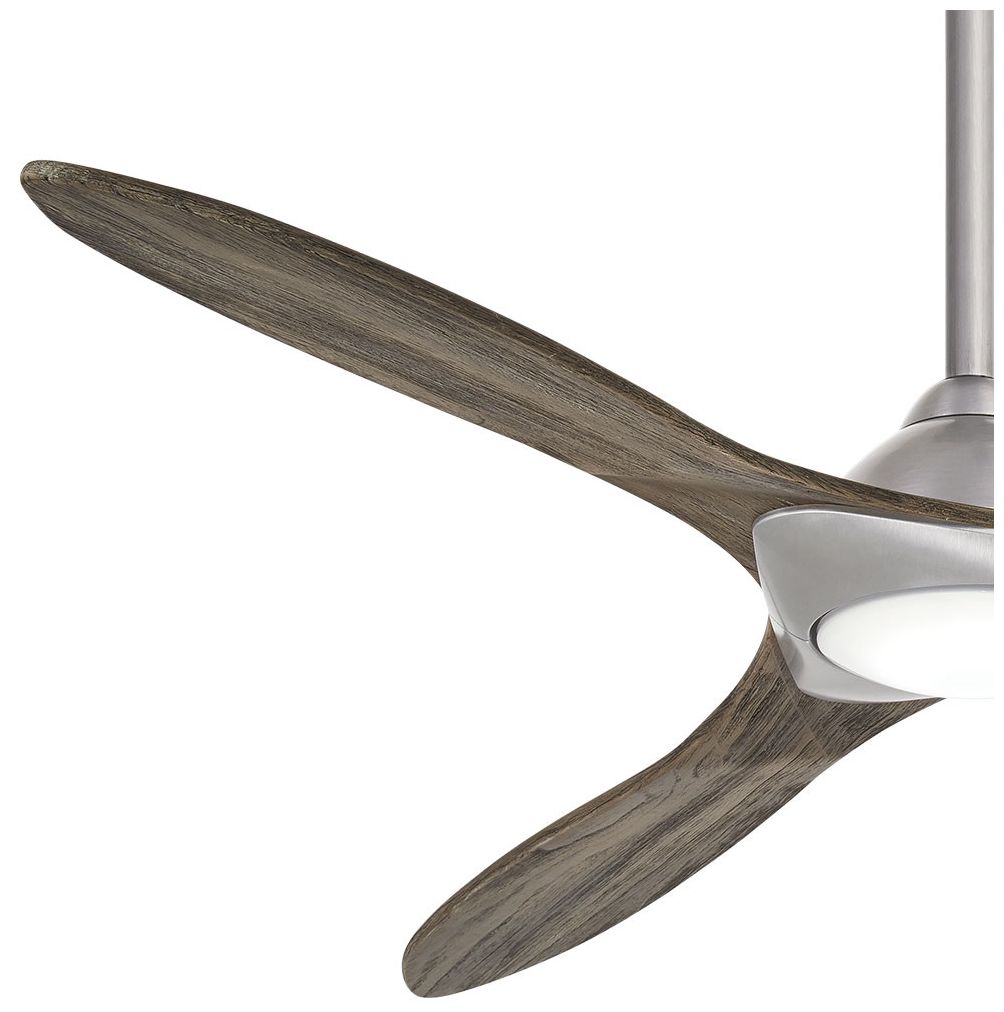 Image 4 Minka Aire Sleek 60-inch LED Brushed Nickel Indoor Ceiling Fan more views