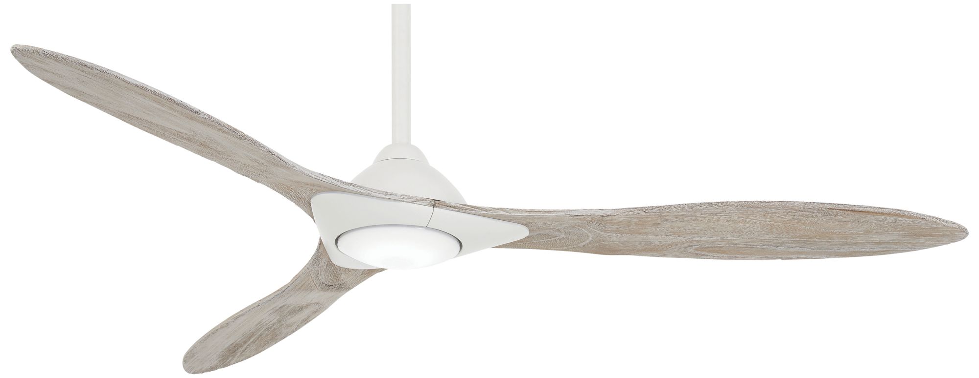 Image 2 Minka Aire Sleek 60-inch LED Flat White Indoor Ceiling Fan