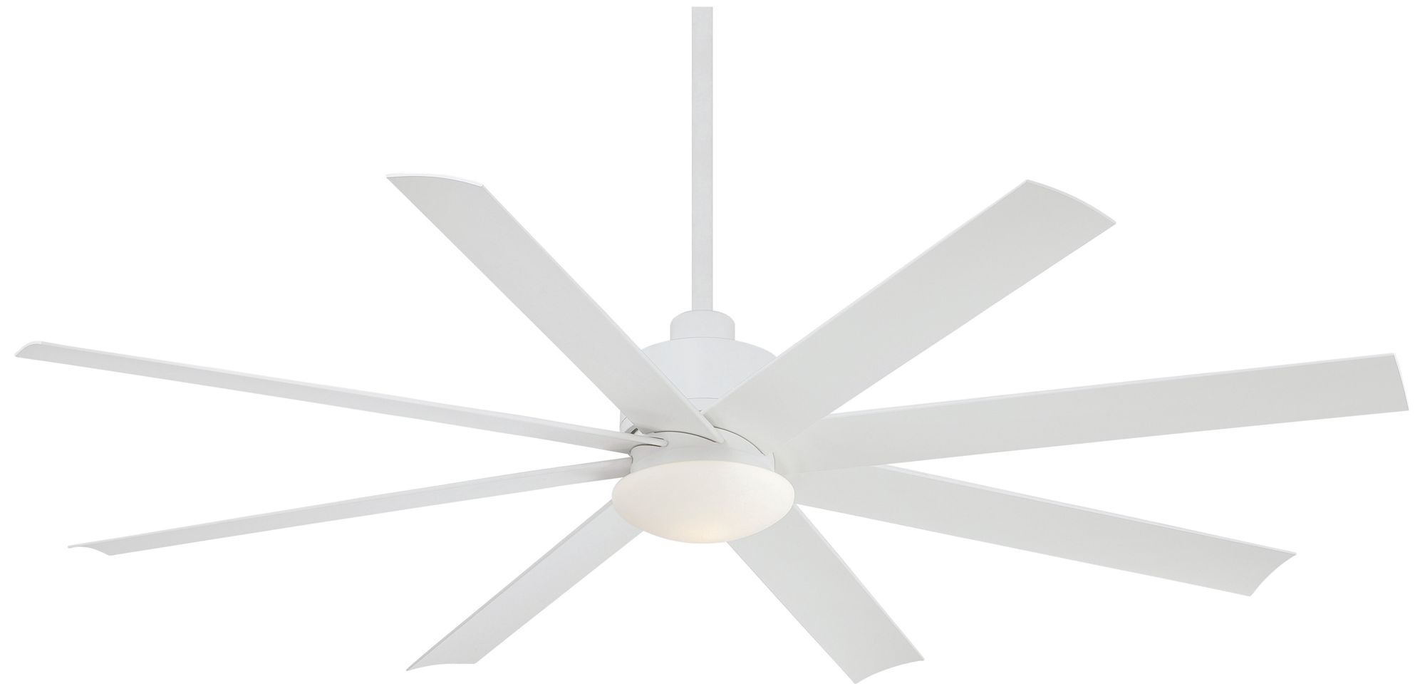 Minka Aire Slipstream 65-inch LED Flat White Outdoor Ceiling Fan