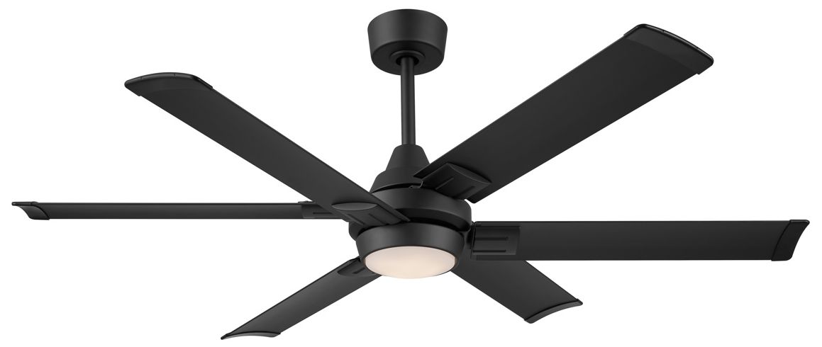 Image 2 Minka Aire Soarin 56-in CCT LED Coal Bla
