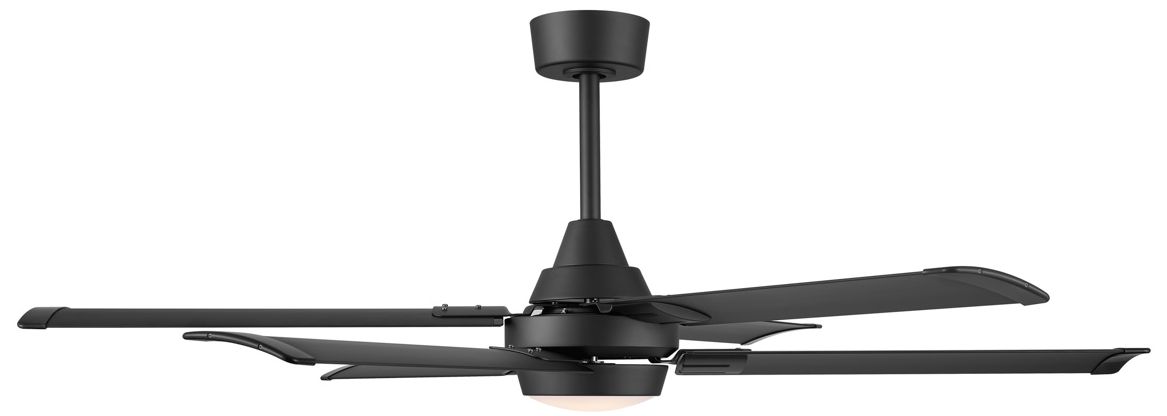 Image 6 Minka Aire Soarin 56-in CCT LED Coal Bla more views