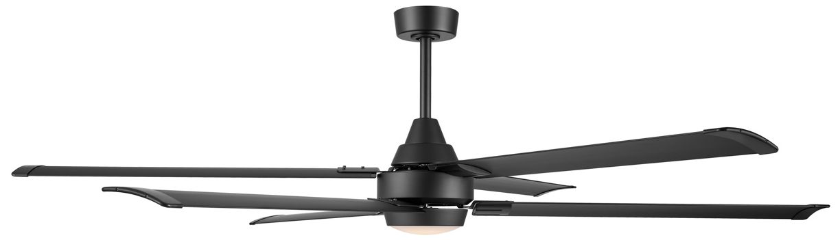 Image 6 Minka Aire Soarin 72-in CCT LED Coal Bla more views