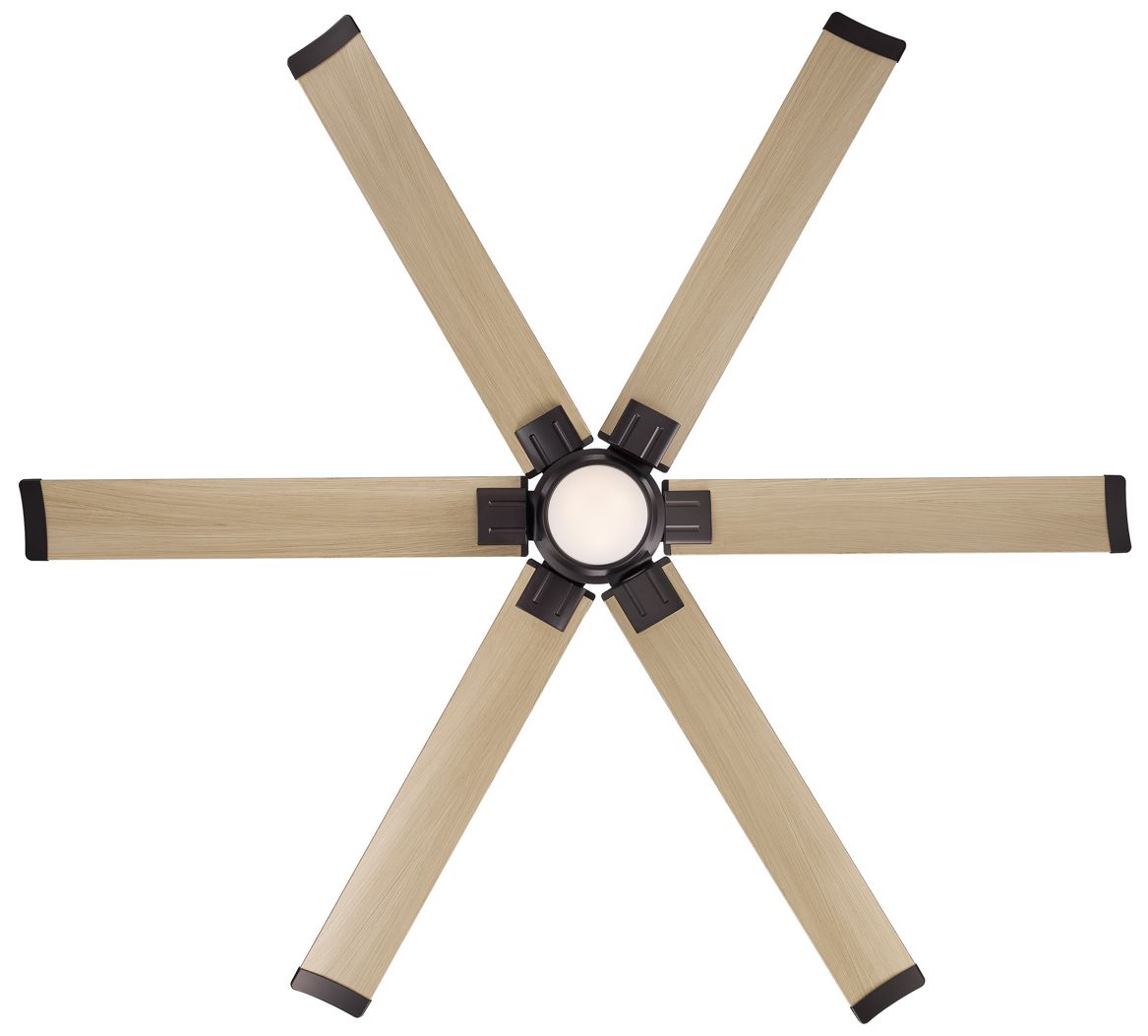 Image 3 Minka Aire Soarin 72-in CCT LED Dark Bro more views