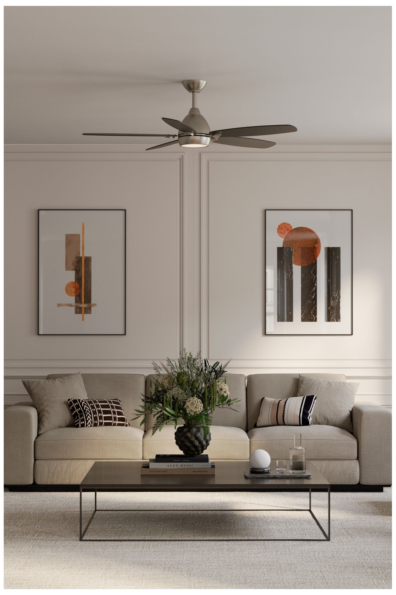 Image 4 Minka Aire Soreno 52-in CCT LED Brushed more views