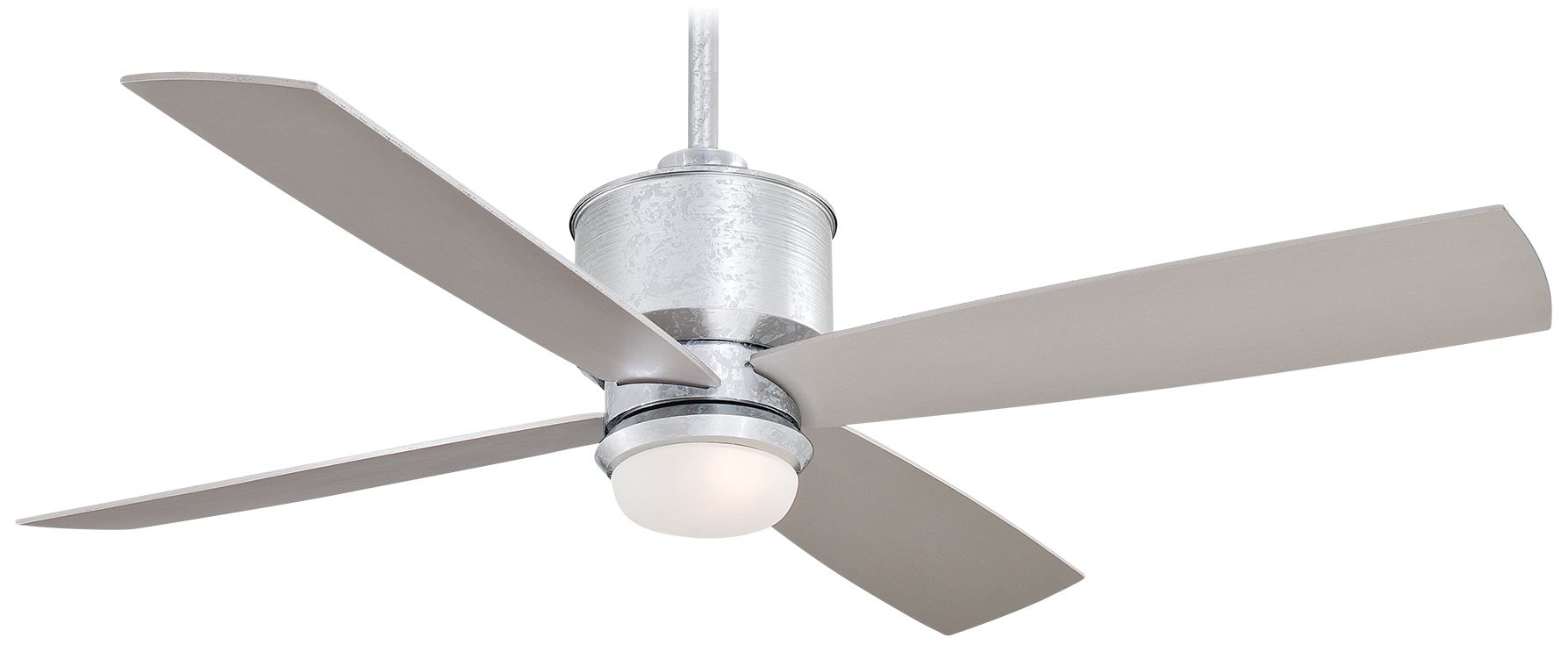 Image 2 Minka Aire Strata 52-inch LED Galvanized Outdoor Ceiling Fan
