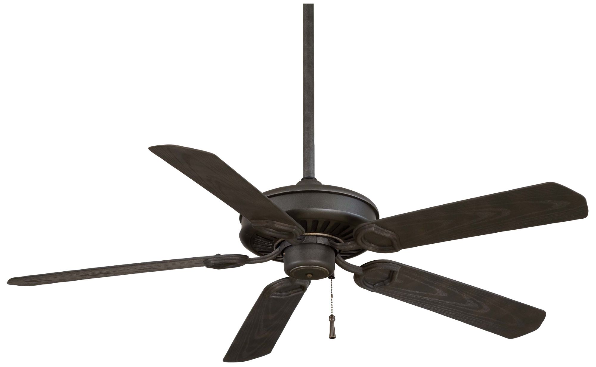 Minka Aire Sundowner 54-inch Black Iron Outdoor Ceiling Fan